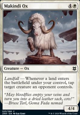 Zendikar Rising: Makindi Ox