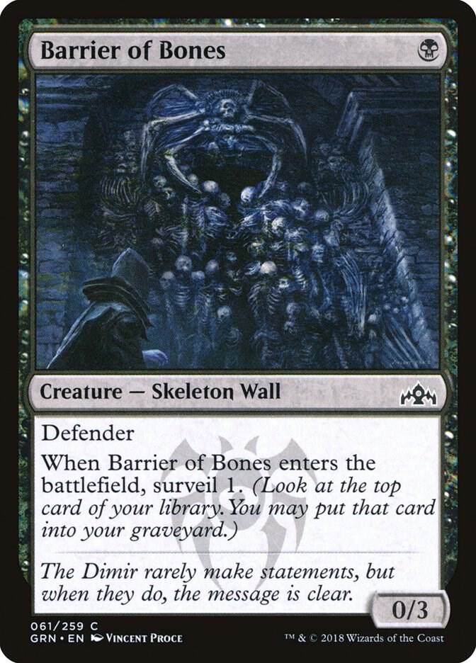 Barrier of Bones C061