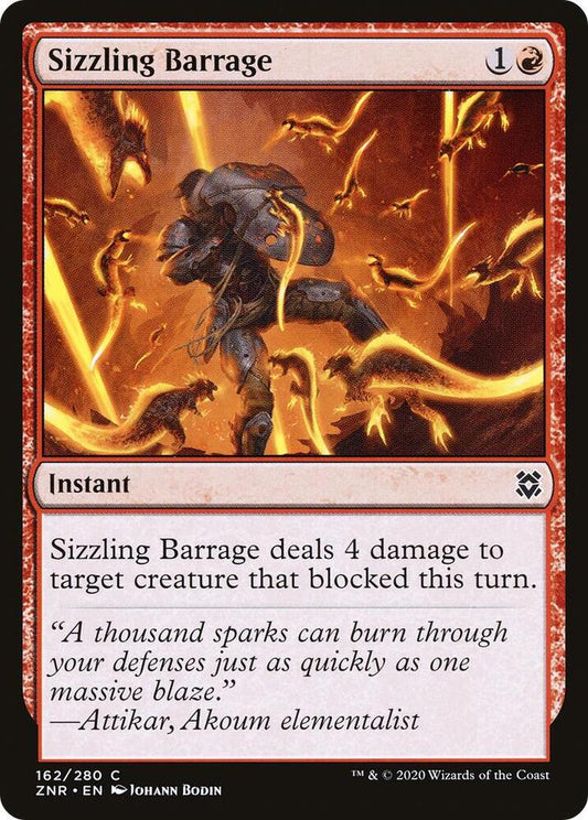 Sizzling Barrage C164