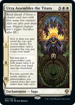 Urza Assembles the Titans R037