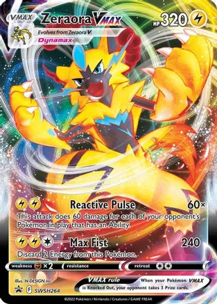 Zeraora Vmax SWSH264