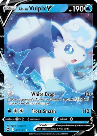 Alolan Vulpix V 033/195