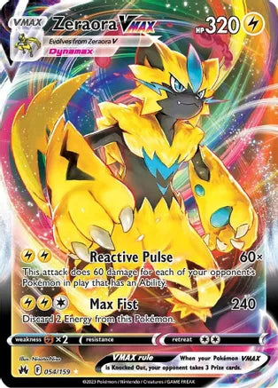 Zeraora VMAX 054/159