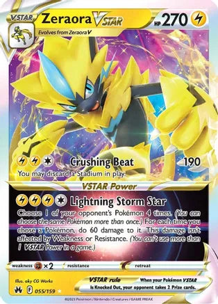 Zeraora Vstar 055/159