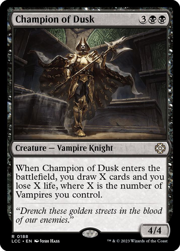 Champion of Dusk R0188