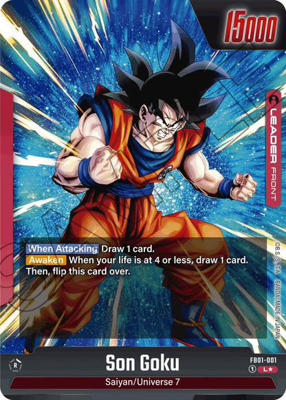 Son Goku - FB01-001 (Alternate Art)