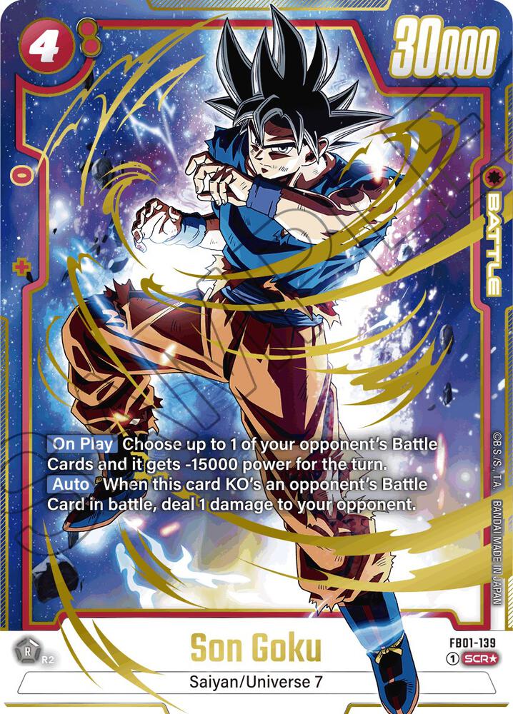 Son Goku - FB01-139 (Alternate Art)