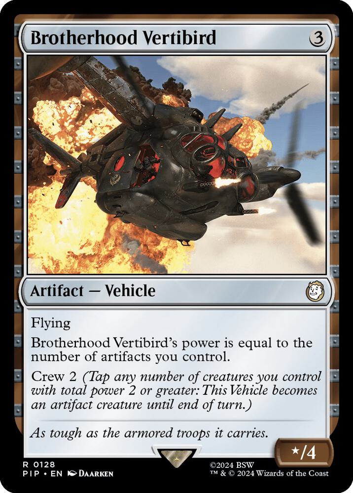 Brotherhood Vertibird R0128