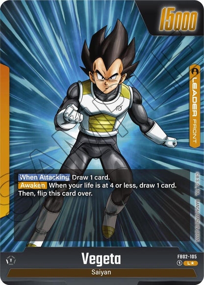 Vegeta - FB02-105 (Alternate Art)