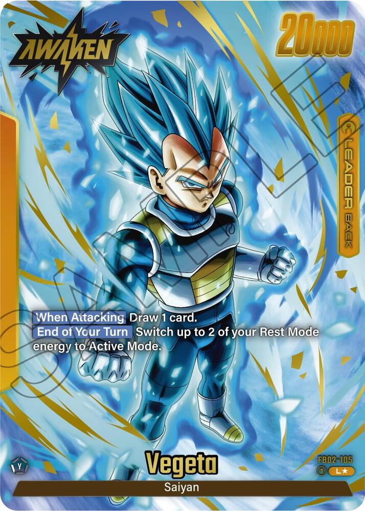 Vegeta - FB02-105 (Alternate Art)