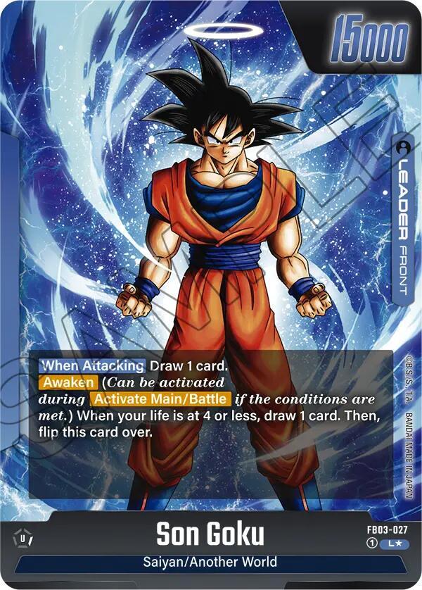 Son Goku - FB03-027 (Alternate Art)