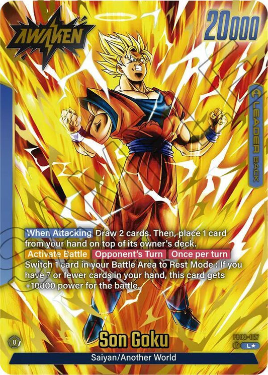 Son Goku - FB03-027 (Alternate Art)