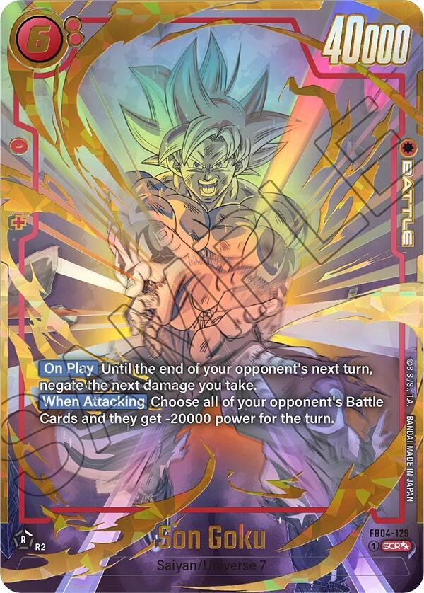 Son Goku - FB04-129 (Super Alternate Art)