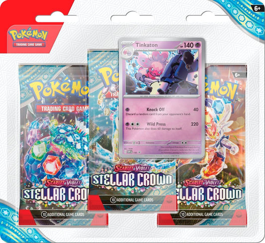 Pack Blister Stellar Crown (3 Sobres + Carta Promocional) (Preventa)