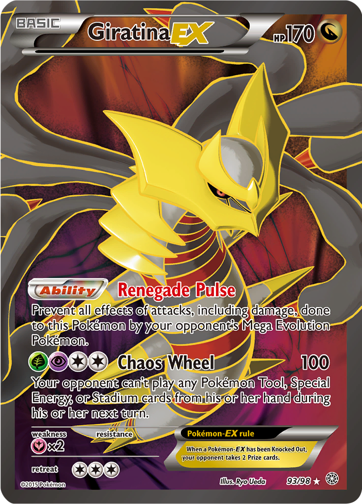 Giratina EX - 93/98