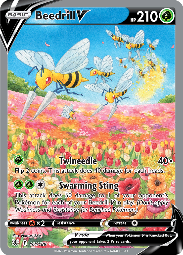 Beedrill V 161/189 | Astral Radiance – Afkstore.cl