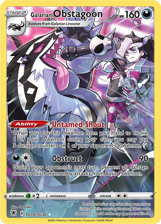 Galarian Obstagoon - TG10/TG30