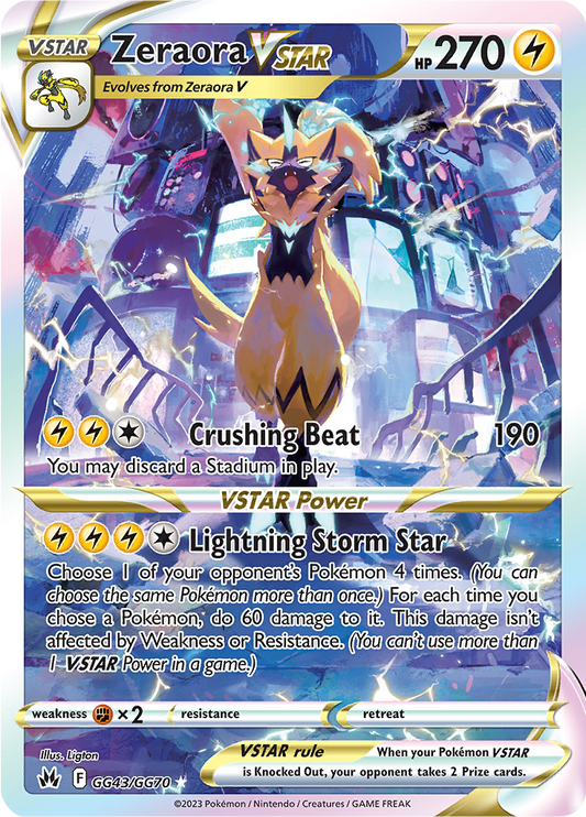 Zeraora VSTAR GG43/GG70