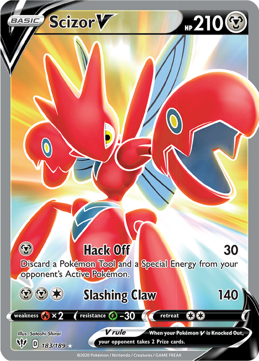 Scizor V 183/189