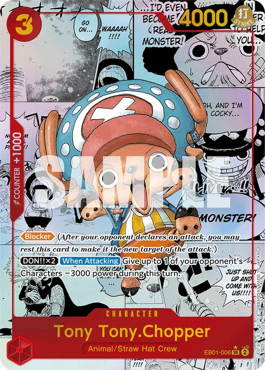 Tony Tony.Chopper EB01-006 (Alternate Art) (Manga)