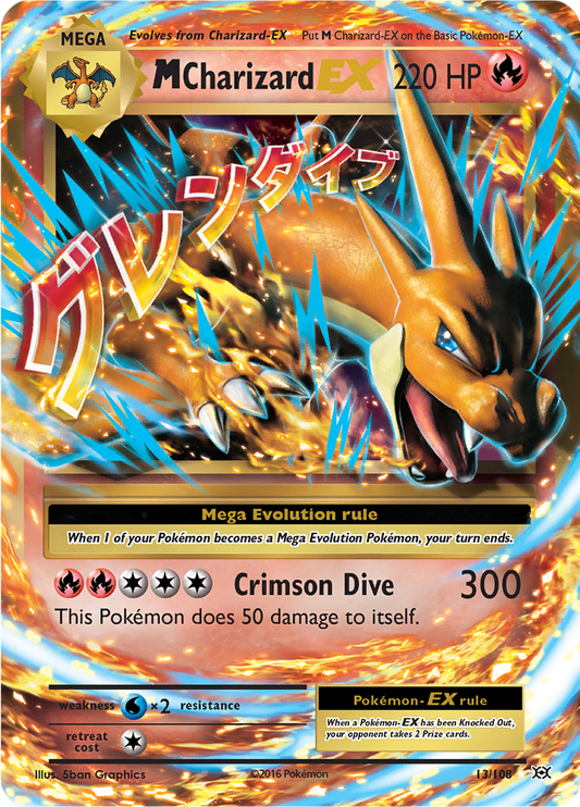 M Charizard EX - 13/108