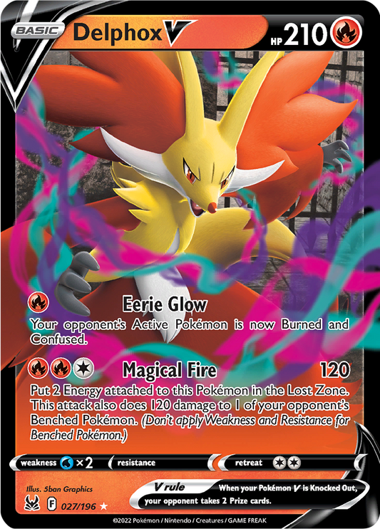 Delphox V 027/196