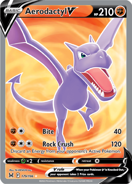 Aerodactyl V 179/196