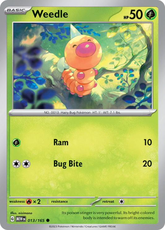 Weedle - 013/165