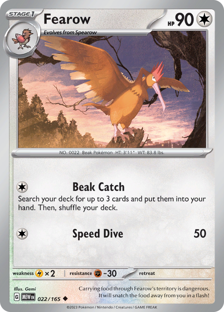 Fearow - 022/165