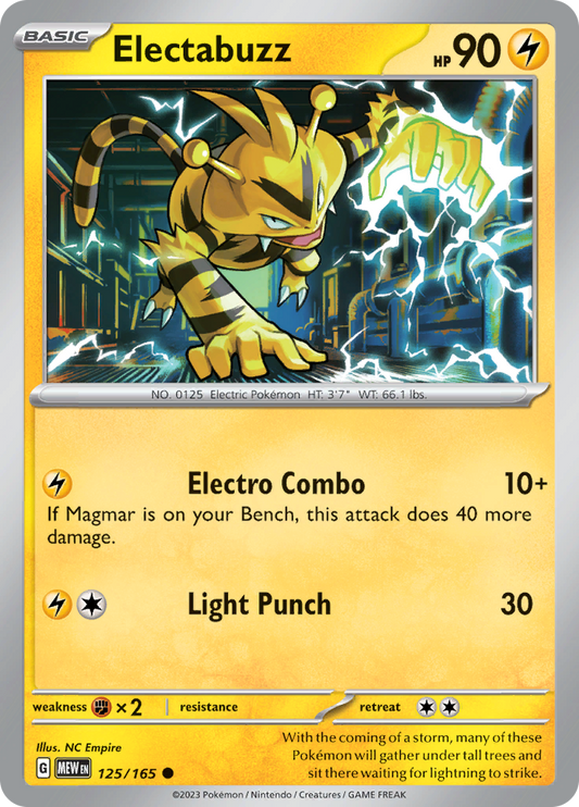 Electabuzz - 125/165