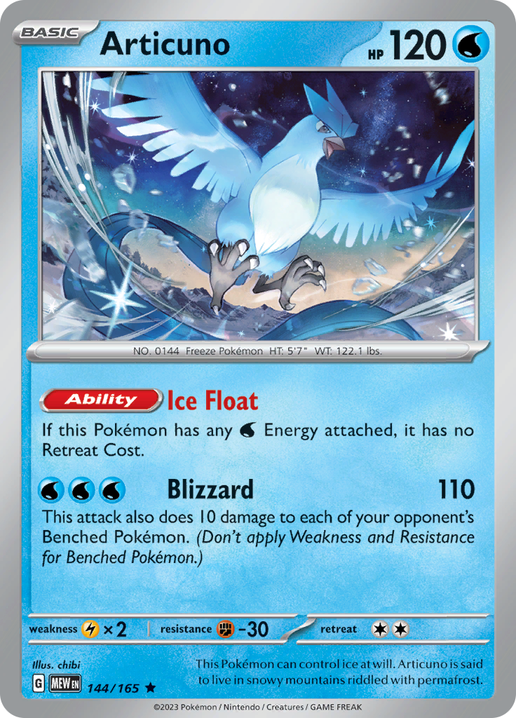 Articuno - 144/165