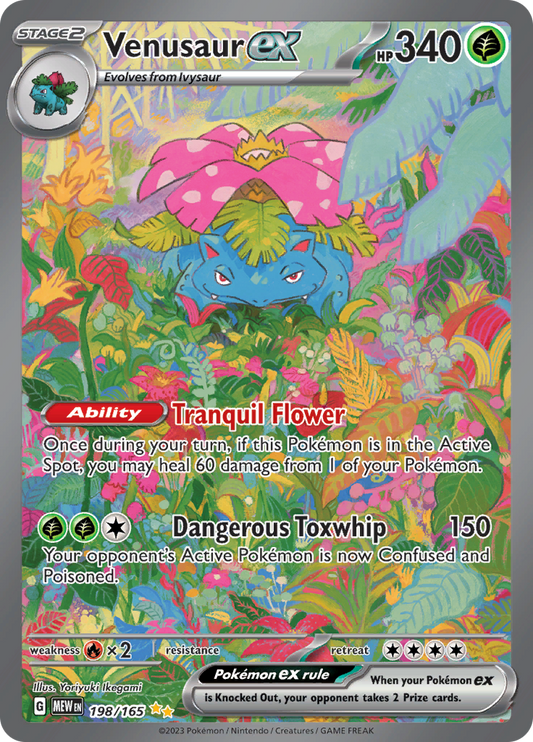 Venusaur Ex 198/165