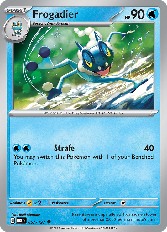 Frogadier 057/197 Galaxy Holo Promo