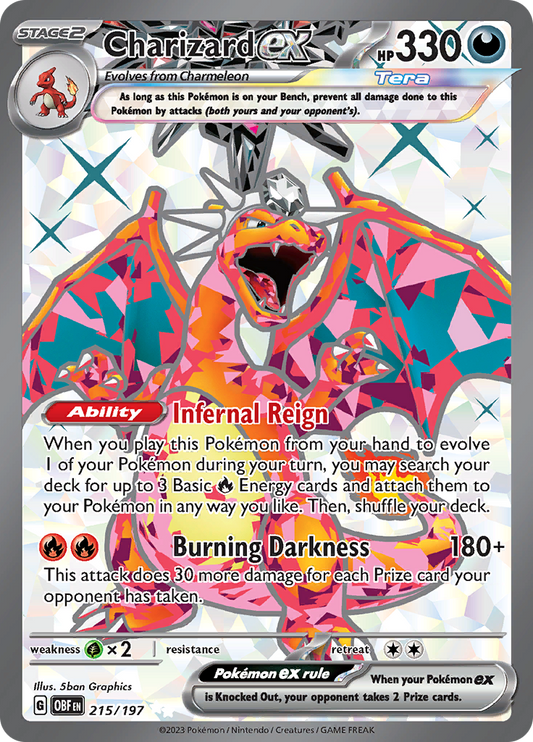 Charizard Ex 215/197