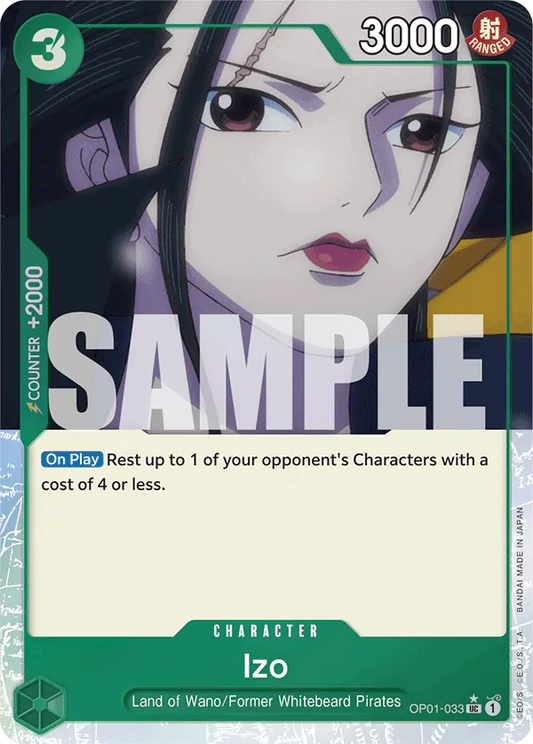 Izo (OP01-033) (Full Art)