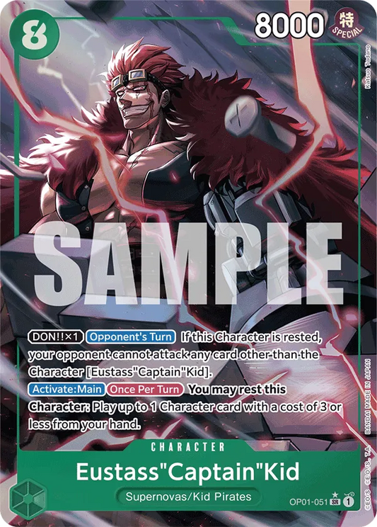 Eustass"Captain"Kid (OP01-051) (Alternate Art)