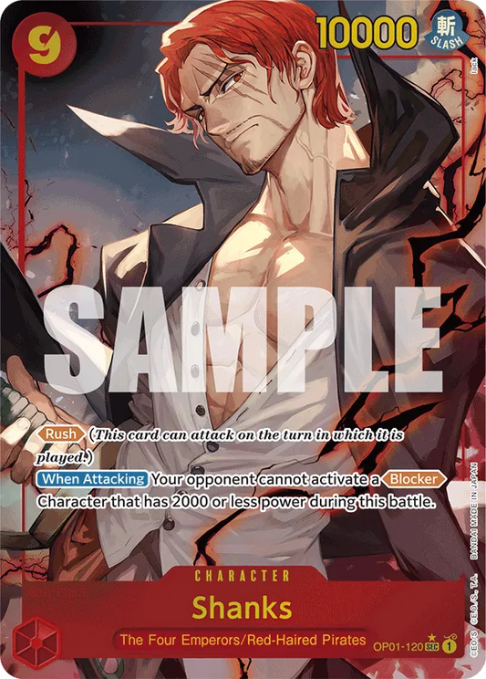 Shanks (OP01-120) (Alternate Art)