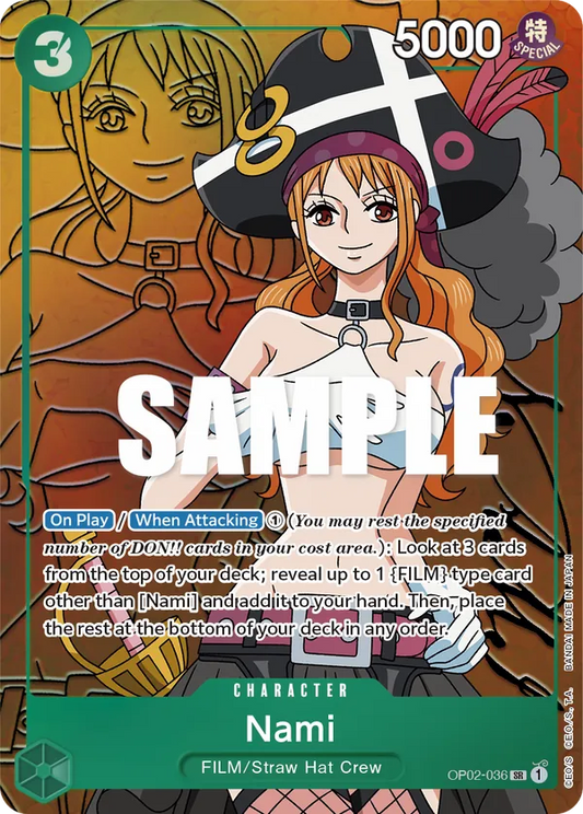 Nami (Alternate Art) OP02-036