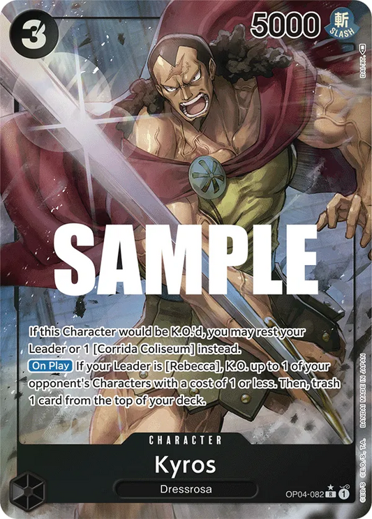 Kyros (Alternate Art) OP04-082