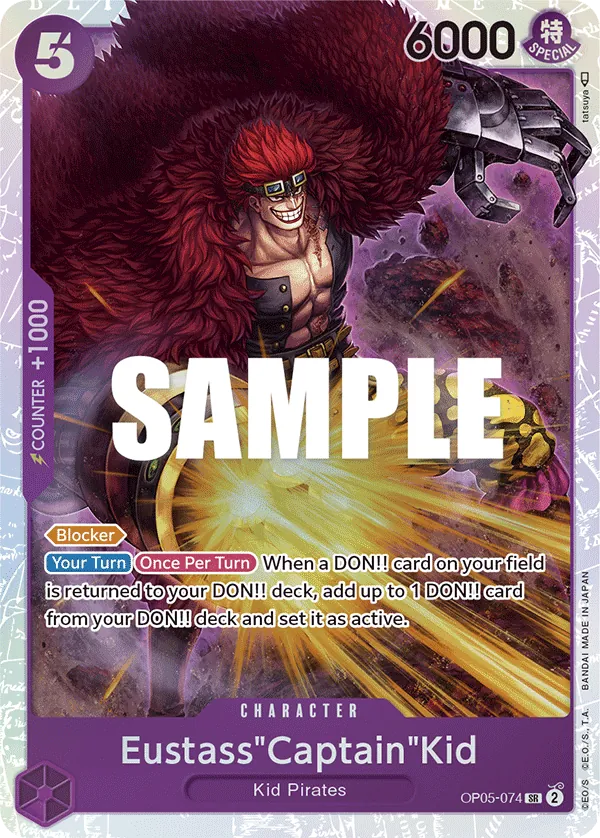 Eustass"Captain"Kid OP05-074