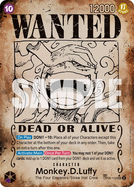 Monkey.D.Luffy (Wanted Poster)