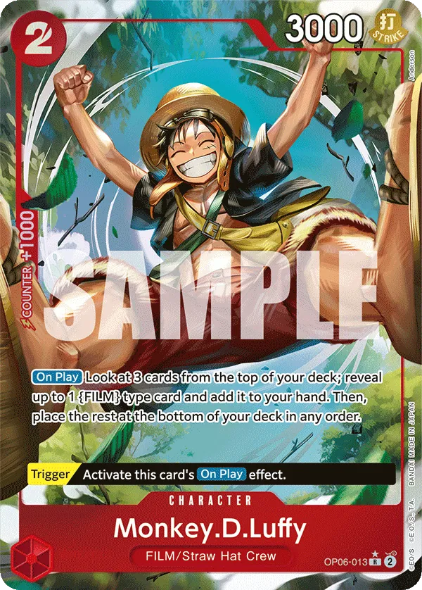 Monkey.D.Luffy (Alternate Art) OP06-013