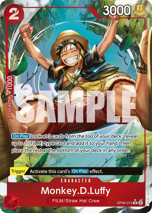 Monkey.D.Luffy (Alternate Art) OP06-013