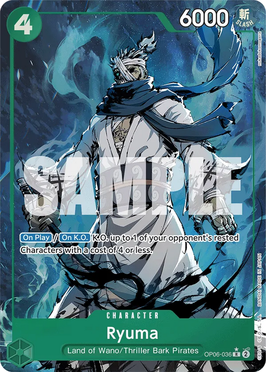 Ryuma (Alternate Art) OP06-036