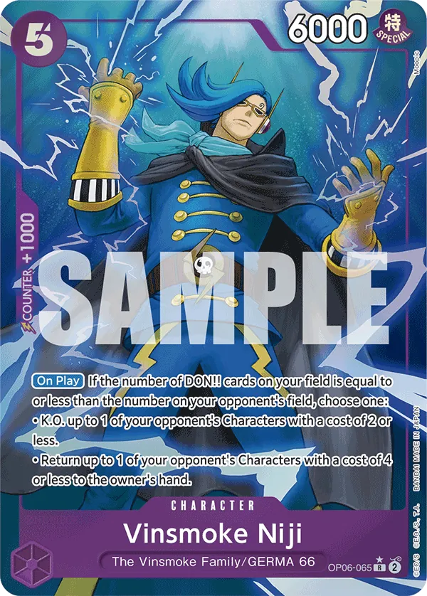 Vinsmoke Niji (OP06-065) (Full Art)