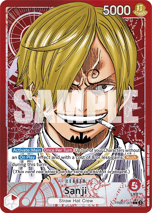 Sanji (Alternate Art) PRB01-001