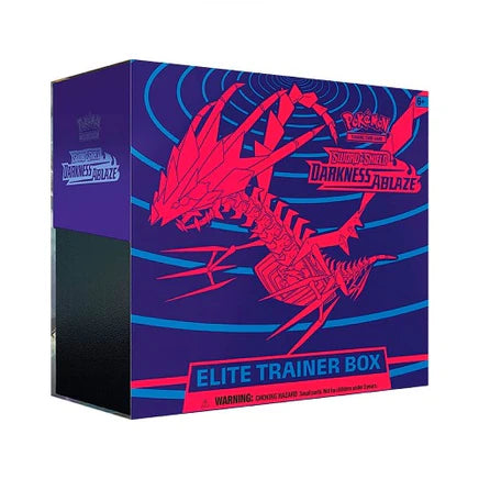 Elite Trainer Box Darkness Ablaze (Plastico levemente Roto)