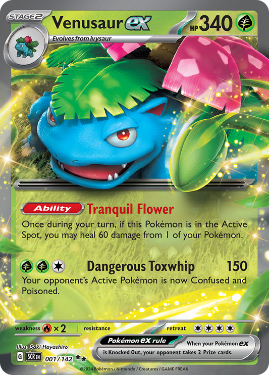 Venusaur Ex 001/142