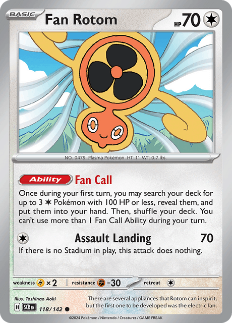 Fan Rotom 118/142