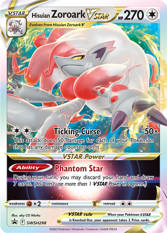 Hisuian Zoroark V SWSH298